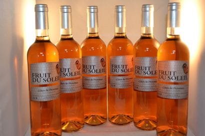 6 bt côtes de Provence 