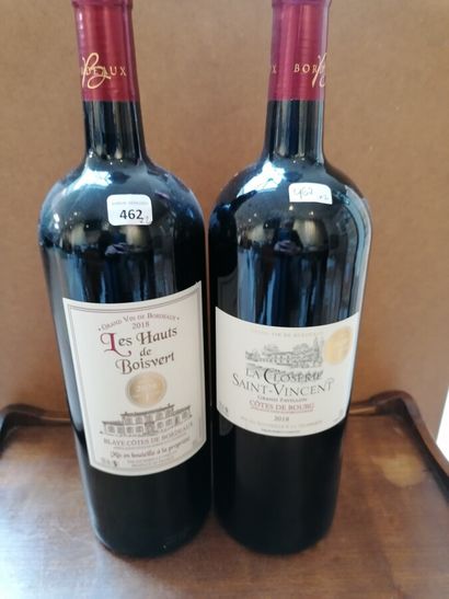 LOT OF 2 CPT MAGNUMS: 1 chateau les Hauts...
