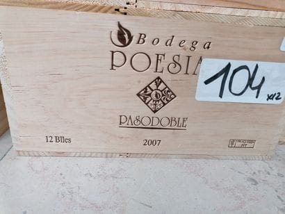 12 bt Bodega Poesia Pasodoble 2007 en Mendoza...