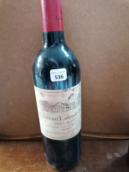 1 bt Chateau Lalande Borie 1992 Saint-Julien...