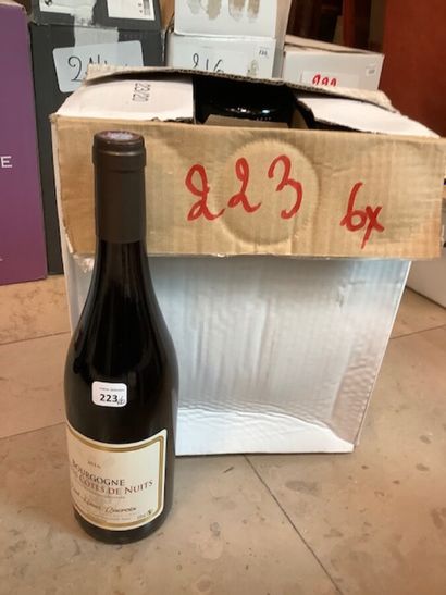 6 bt Hautes Côtes de Nuits 2016 Paul Henri...
