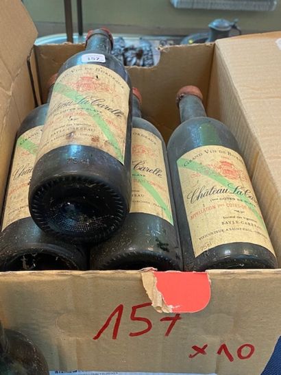 10 bt chateau la Carelle 1983 Côtes de Blaye...