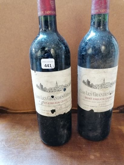 2 bt chateau Les Grandes Versannes 1996 GC...