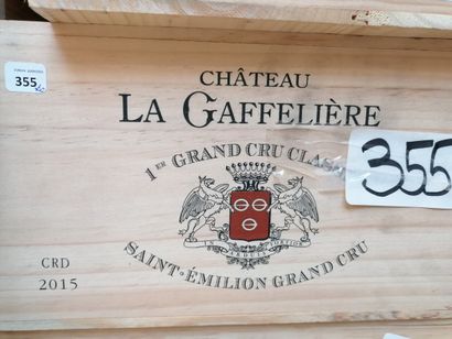 6 bt chateau la Gaffelière 2015 Saint-Emilion...