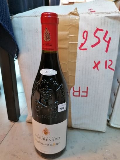 12 bt Chateauneuf du Pape domaine de Beaurenard...