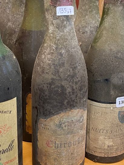 7 bt Chiroubles 1978 at Charles Geoffroy...