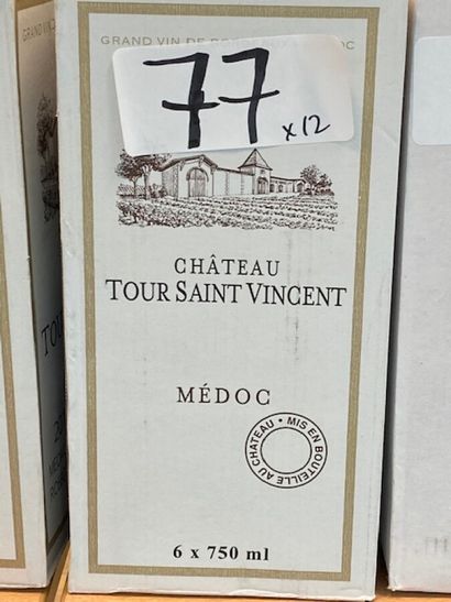 12 bt chateau Tour St Vincent 2012 Haut-Médoc...