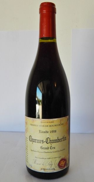 1 Charmes-Chambertin Hervé Le Puy 1998

ESTIMATION...