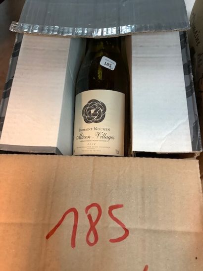 4 bt white Mâcon village 2016 domaine Nouhen...
