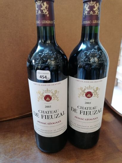 2 bt Chateau Fieuzal 2003 Pessac Léognan...