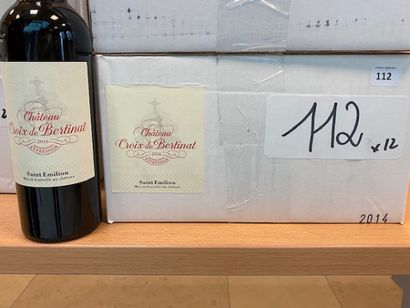 12 bt chateau Croix de Bertinat (37,5 cl)...