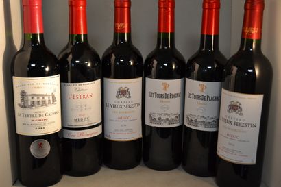 LOT OF 6 BT CPT: 1 cat le Tertre de Caussan...