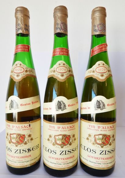3 Gewurztraminer SGN Clos Zisser Domaine...
