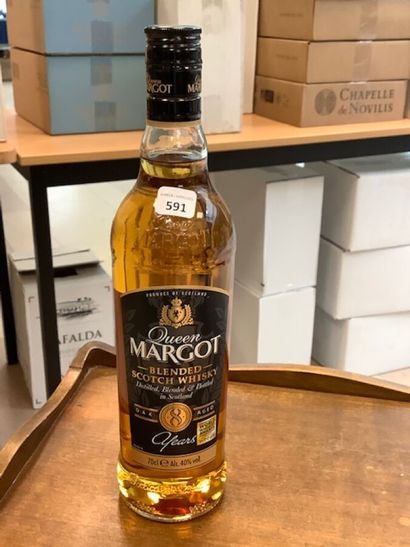 1 bt Whisky Queen Margot 8 years old Blended...