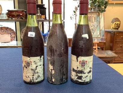 3 bt Volnay, chez Santenay et fils? illegible...
