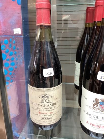 1 bt Gevrey Chambertin les Combottes 1979...