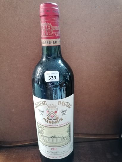1 bt chateau Dauzac 1985 GC Margaux