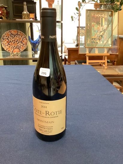 1 bt Côte Rôtie Montmain 2014 winemaker Cédric...
