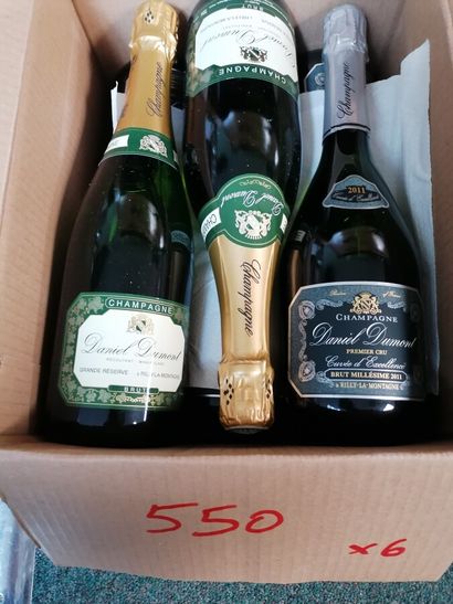 6 bt Champagne Daniel Dumont 2011 year of...