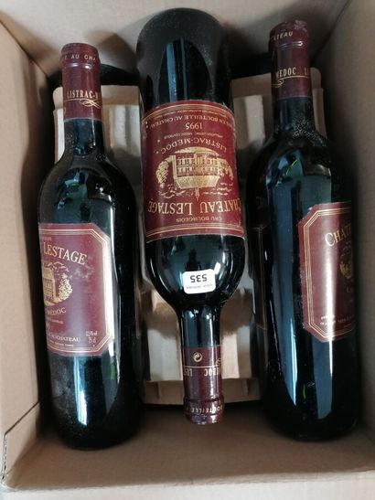 6 bt chateau Lestage 1995 Listrac-Médoc

ESTIMATE...