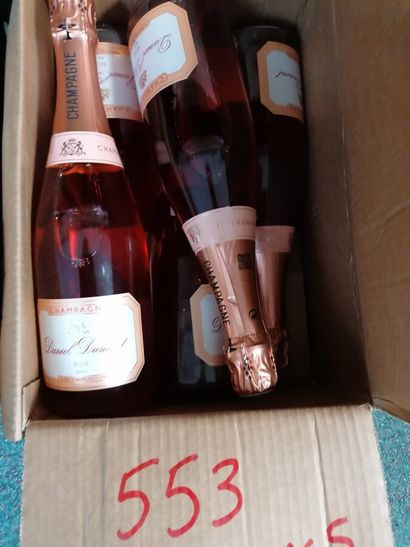 5 bt Champagne Daniel Dumont 2008 rosé

ESTIMATE...