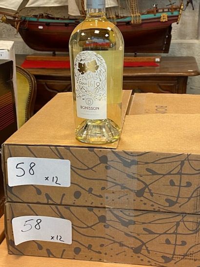 12 bt chateau Bonisson cuvée opus 1619 coteaux...
