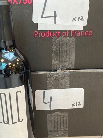 12 bt LQLC Cabernet Sauvignon 2013 John Malkovich

ESTIMATE...