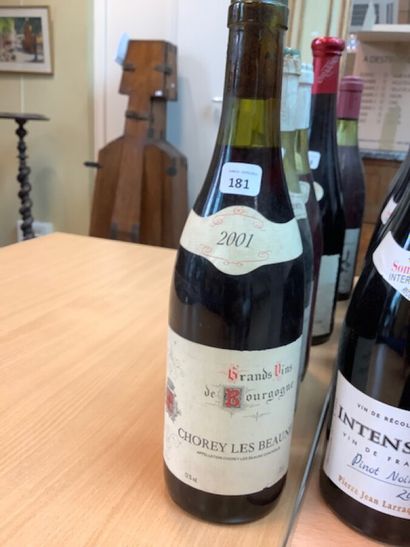 1 bt Chorey les Beaune 2001 Bourgogne