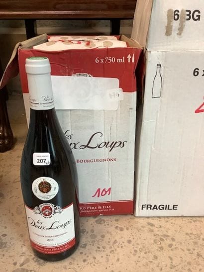 6 bt Côteaux Bourguignon Cépage Pinot noir...