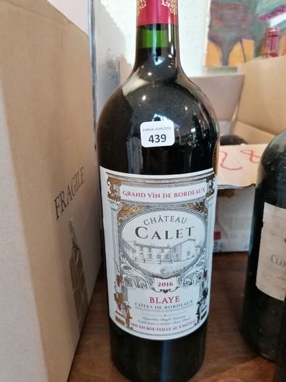 1 Magnum chateau Calet Blaye 2016 côtes de...