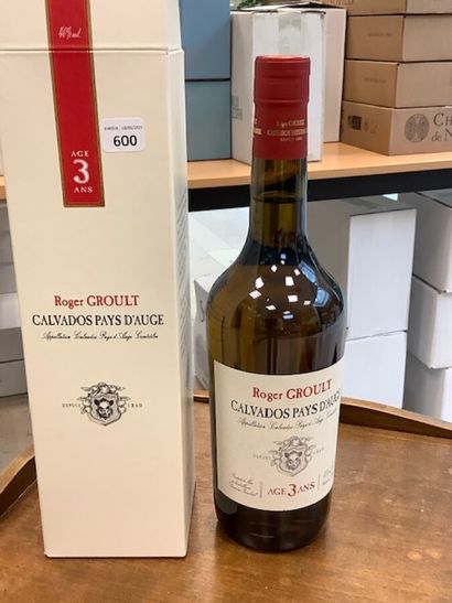 1 bt Calvados Pays d'Auge 3 years old distillarie...