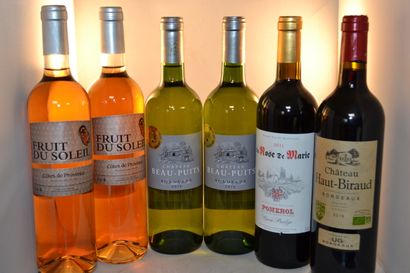 LOT DE 6 BT CPT: 2 Côtes de provence 
