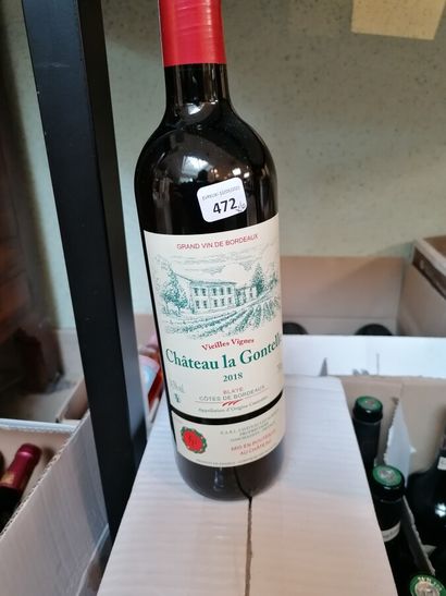 6 bt chateau la Gontelle vieilles vignes...