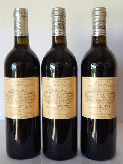 3 La Couspaude Saint-Emilion Grand Cru 2003...