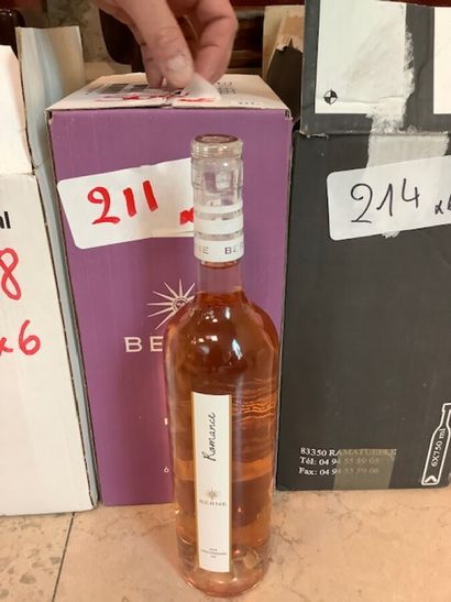 6 bt Romance de Berne IGP Méditerrannée rosé...