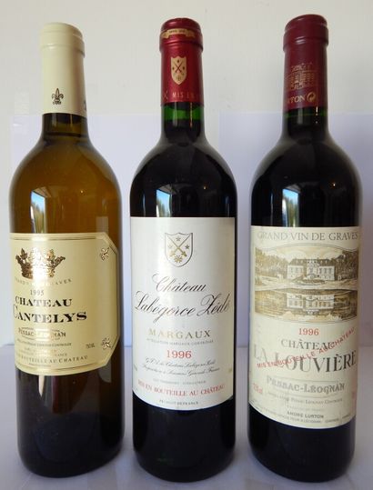 Lot de 1 Labegorce Zédé Margaux 1996 + 1...