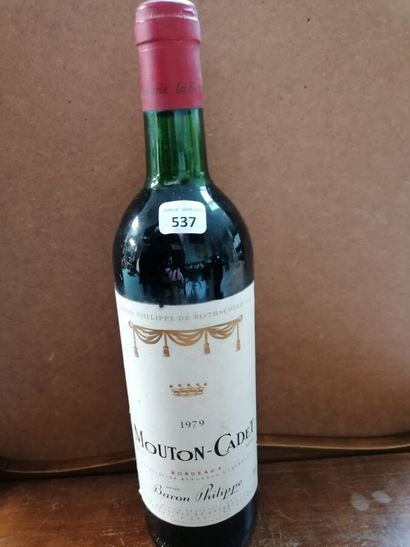 1 bt Mouton Cadet 1979 Baron Philippe