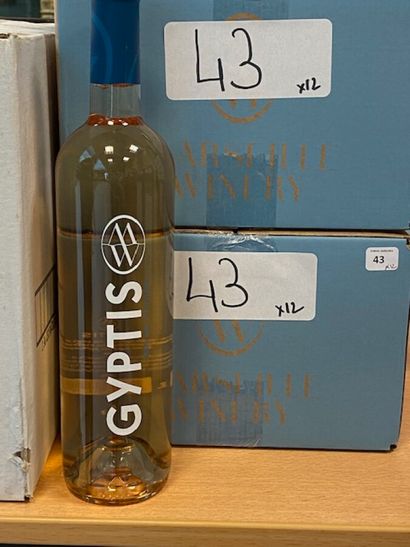 12 bt Gyptis 2019 vin de Méditerranée rosé

ESTIMATION...