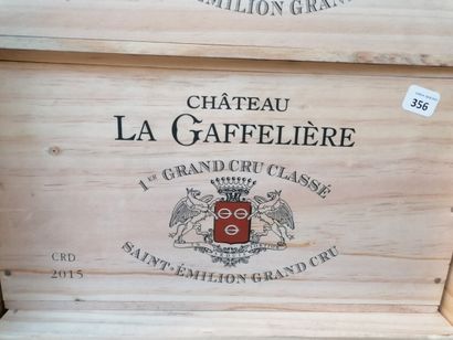 6 bt chateau la Gaffelière 2015 Saint-Emilion...