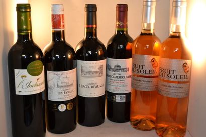 LOT OF 6 BT CPT: 1 L'Inclassable 2016 médoc,...
