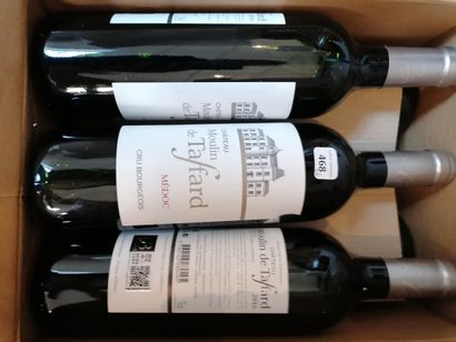 6 bt chateau Moulin de Taffard 2016 cru bourgeois...
