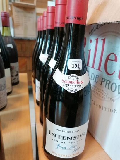 6 bt Intensive vin de France Pinot noir 2018...