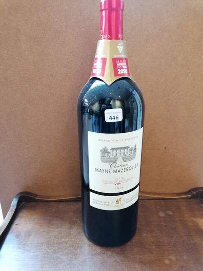 1 Magnum Chateau Mayne Mazerolle 2016 Côtes...