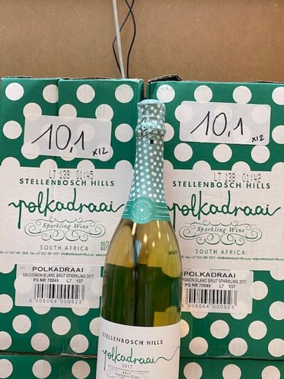 12 bt Blanc de blanc Polkadraai Stellenbosch...