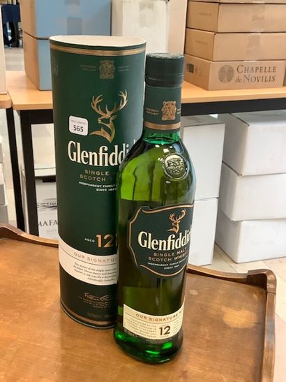 1 bt Glenfiddich Scotch Whisky single malt...
