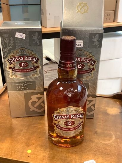 2 bt Chivas Regal Blended Scotch Whisky 12...