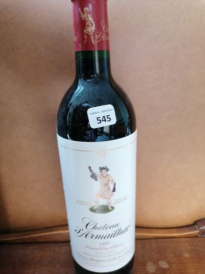 1 bt chateau d'Armailhac 1993 GCC Pauill...