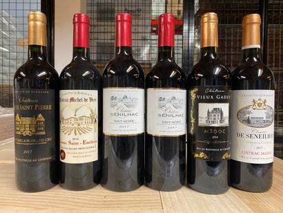 LOT OF 6 BT CPT: 1 cat Tour Saint Pierre...