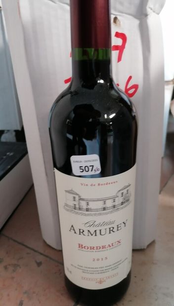 6 bt chateau les Armurey 2015 Bordeaux

ESTIMATE...