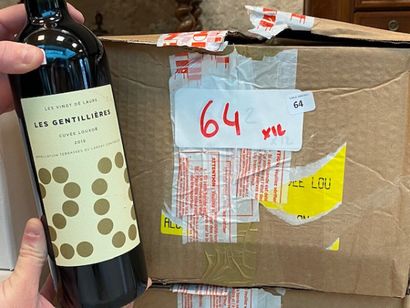 12 bt domaine des Gentillières cuvée Louxor...